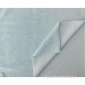 Xüsusi 100% Polyester düzənlikli Dyed Trikott Melvet